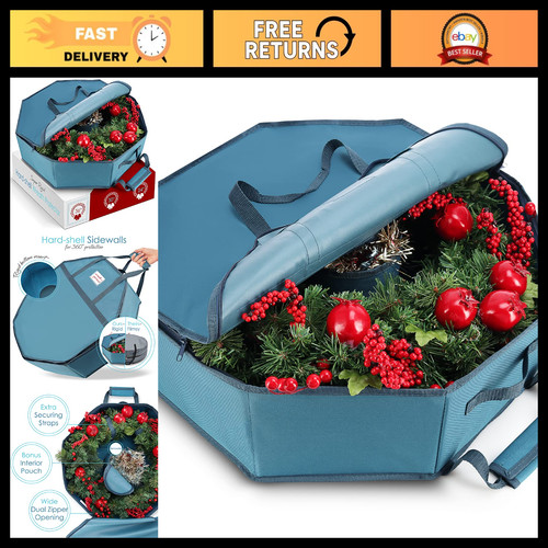 Premium wreath storage bag - wreath,