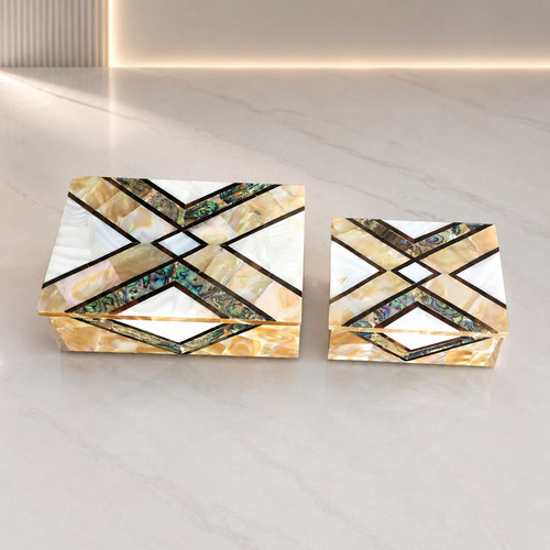 Handmade marble jewelry box - marble,