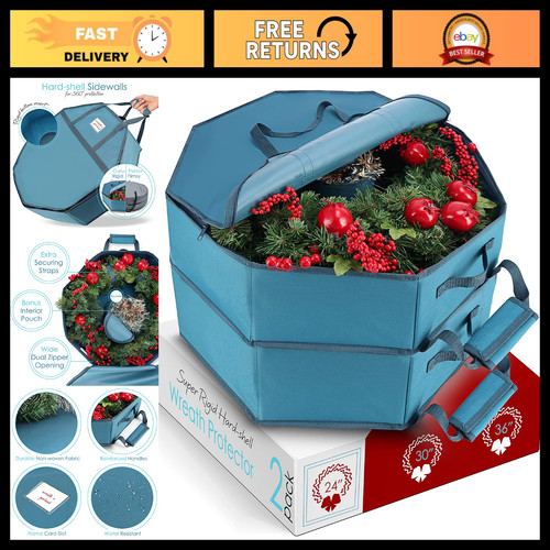 Christmas wreath storage bag - storage,
