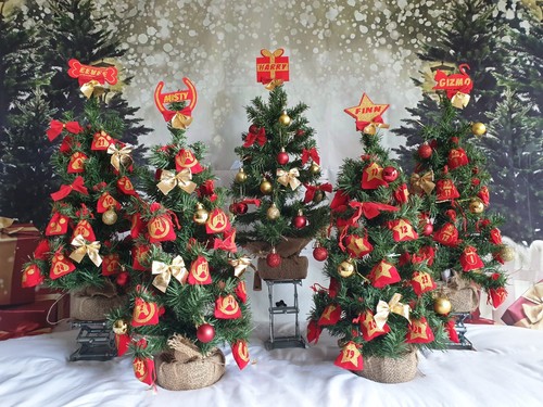 Personalised christmas tree - personalised,