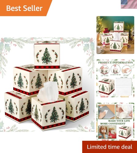 Christmas facial tissue cube - facial,